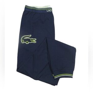 Lacoste Men’s loungewear Navy Blue size large NEW with TAGS